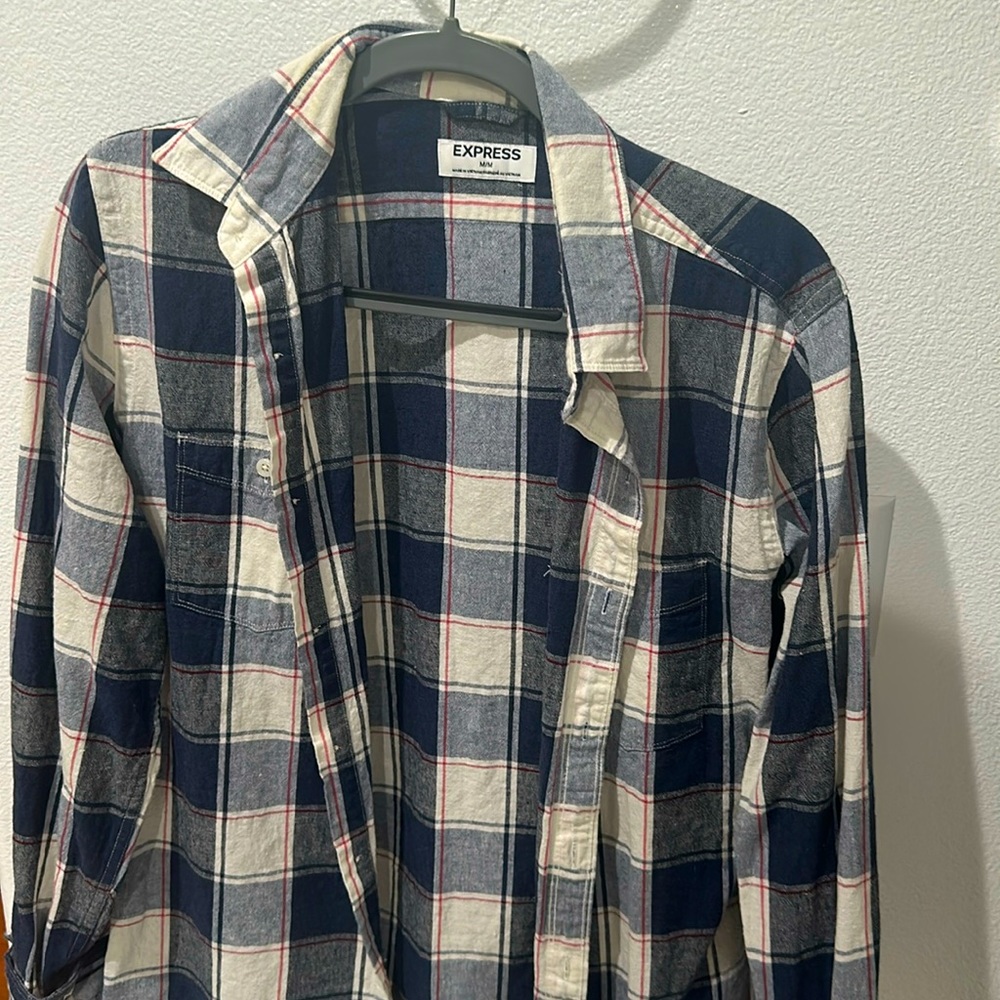 Plaid Button Down Shirt